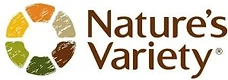 Nature’s Variety logo with colorful circular emblem